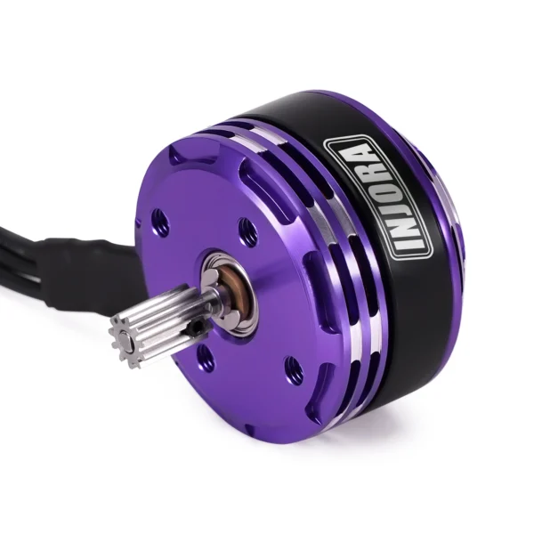 INJORA Brushless Fat Viper 2204 1/18 RC 크롤러 TRX4M용 아웃러너 모터 및 변속기 - 이미지 4
