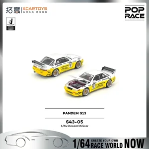 사전 판매 Xcartoys Poprace 1:64 다이캐스트 미니카 Silvia S13 PANDEM 합금 모델 장난감 레이싱카 소년 크리스마스 선물
