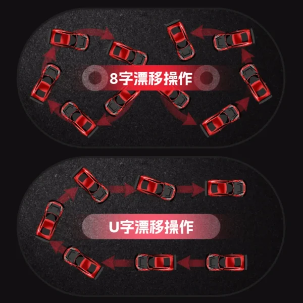 4륜구동 어린이용 데스크탑 원격 조종 자동차 장난감 스턴트 원격 조종 드리프트 자동차 Rc 미니 레이싱 2.4g 시뮬레이션 장난감 모델 소년 선물 - 이미지 5