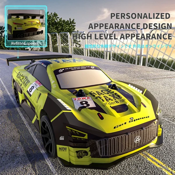 드리프트 RC 자동차 GTR 1/18 4WD 라디콘 자동차 어린이 선물 - 이미지 5