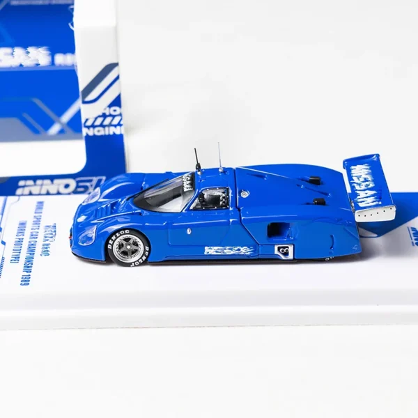 INNO 1:64 R89C 블루 합금 자동차 모델이 열릴 수 있습니다. - 이미지 5