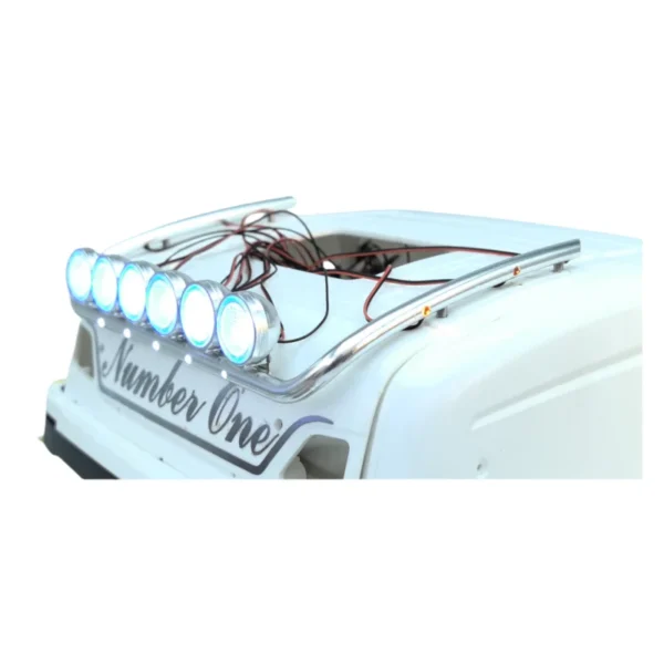 타미야 1/14 RC 트럭 스카니아 770s 56371 볼보 56360 1/14 RC 트랙터 트레일러 DIY 부품용 LED 돔 라이트 램프 - 이미지 8