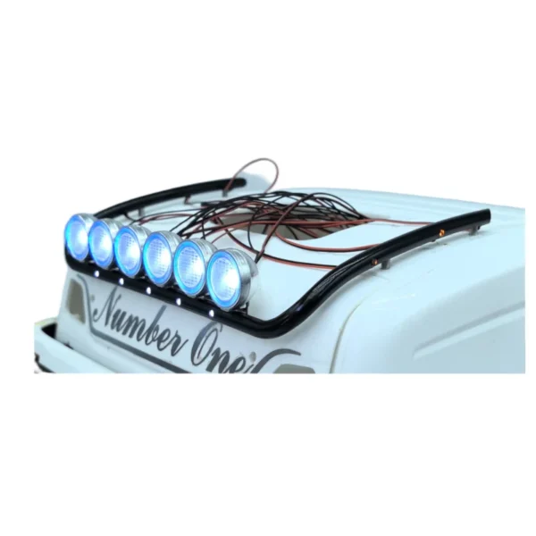 타미야 1/14 RC 트럭 스카니아 770s 56371 볼보 56360 1/14 RC 트랙터 트레일러 DIY 부품용 LED 돔 라이트 램프 - 이미지 4