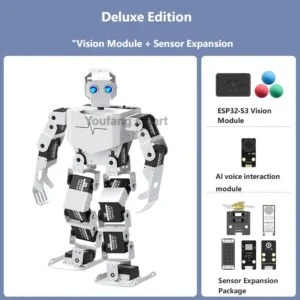 [2025 アドバンスキット] 17自由度ヒューマノイドバイオニックロボット Tonybot Arduino 教育用人工知能認識 AI プログラミング開発キット