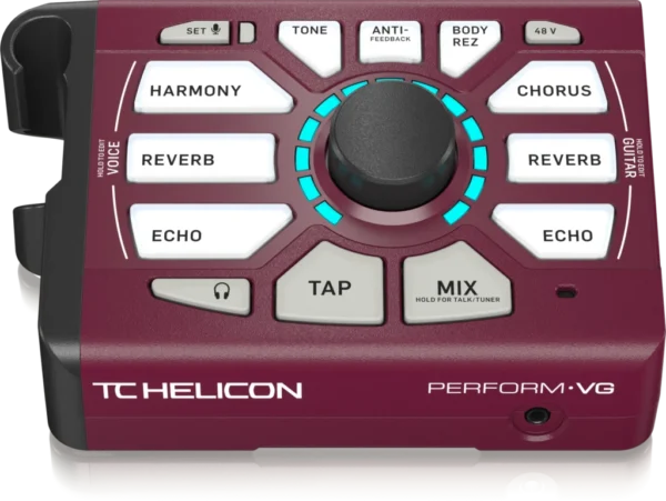 TC Helicon PERM-VG ボーカル ギター エフェクト スタジオ品質 リバーブ マイクスタンド取付 - 画像 (4)