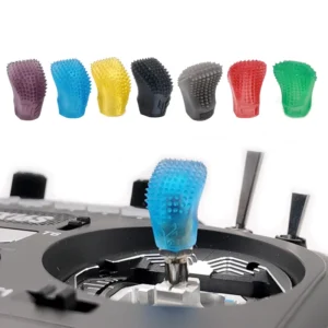 HelloRadio V16 V14 RadioMaster Boxer AG01용 RC 컨트롤러 1쌍 조이스틱 헤드 인체공학적 미끄럼 방지 스틱 그립 수지 로커 캡