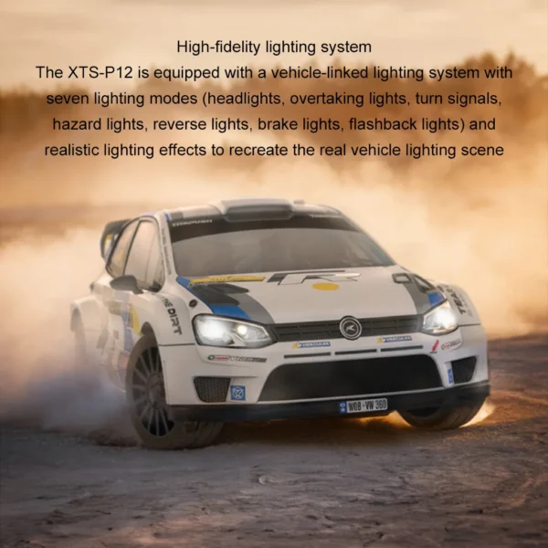 1/12 XTS P12 4WD 무브러시 원격 제어 자동차 드리프트 랠리 자동차 경주 2200mAh 3S 전기 오프로드 차량 모델 장난감 취미용 - 이미지 6