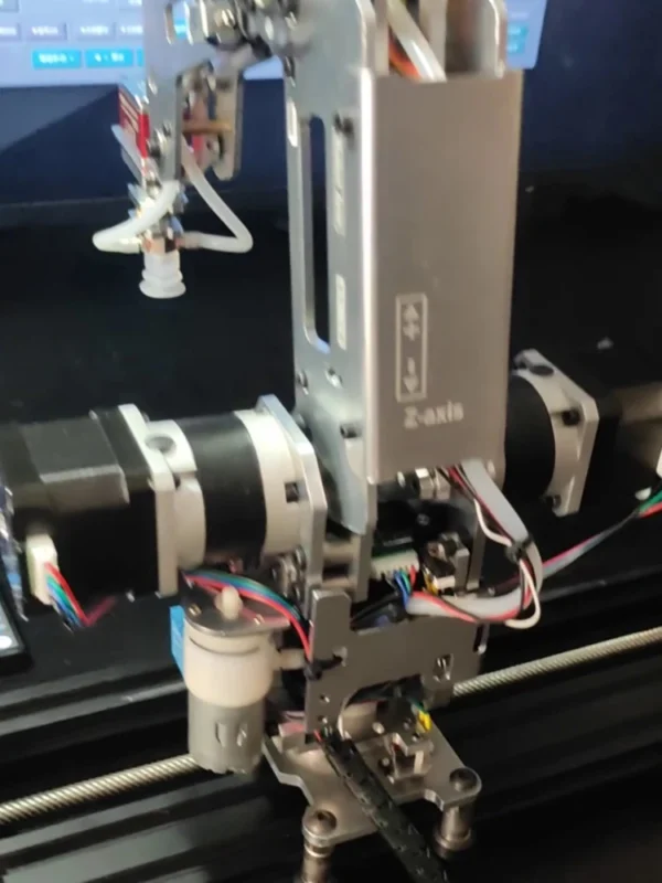 多軸ロボットアーム産業用ステッピング メタルマニピュレーター Arduino 2560 ロボット DIY キット用 吸盤/ステッピングモータークロー付き - 画像 (3)