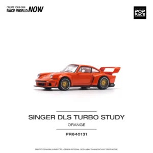 새로운 재고 Xcartoys Poprace 1:64 다이캐스트 미니카 포르쉐 SINGER DLS 터보 스터디 합금 모델 장난감 레이싱카 소년 선물