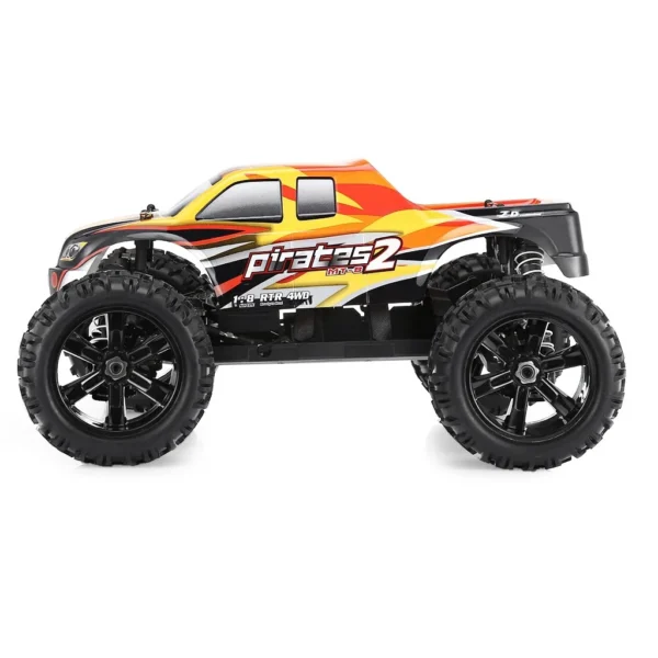 ZD 레이싱 9116 V2 9116 V3 1/8 4WD 브러시리스 전기 몬스터 트럭 금속 프레임 브러시리스 100km/h RTR RC 자동차 야외 장난감 - 이미지 5