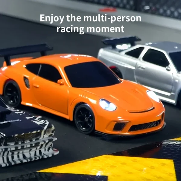 미니 RC 자동차 4WD 1/43 무선 제어 드리프트 레이싱 RTR 2.4G 고속 장난감 선물 - 이미지 5