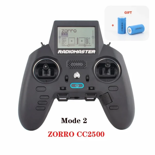 RadioMaster Zorro ELRS 2.4GHz RC 컨트롤러 CC2500 JP4IN1 배터리 홀 짐벌 원격 제어 헬리콥터가 있는 무선 송신기 - 이미지 7