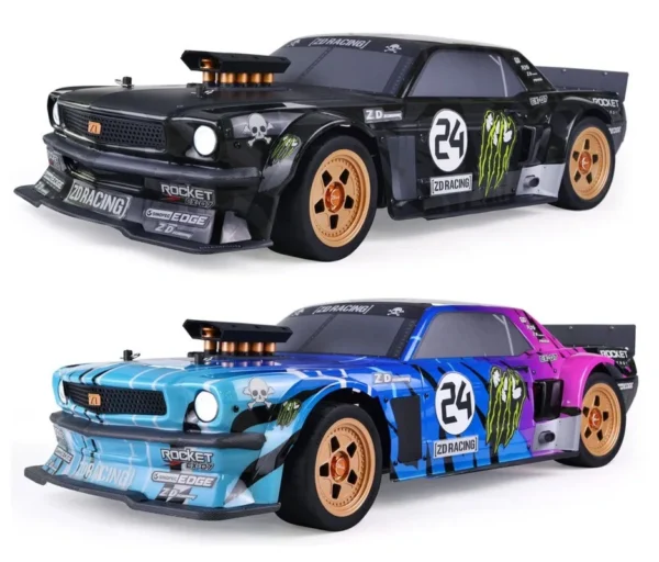 ZD Racing EX07 1/7 4륜 구동 RC 고속 전문 플랫 바텀 레이싱 카 성인 및 어린이용 - 이미지 2