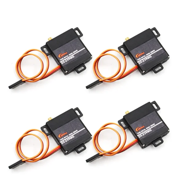 1PC Corona DS 239MG 디지털 서보 메탈 기어 서보 4.0kg/0.15초/22g RC 비행기 드론용 얇은 금속 날개 서보 - 이미지 9