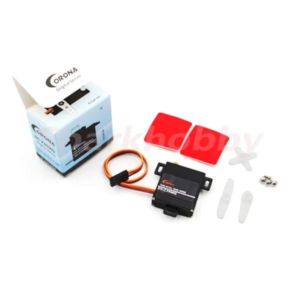 1PC Corona DS 239MG 디지털 서보 메탈 기어 서보 4.0kg/0.15초/22g RC 비행기 드론용 얇은 금속 날개 서보 - 이미지 4