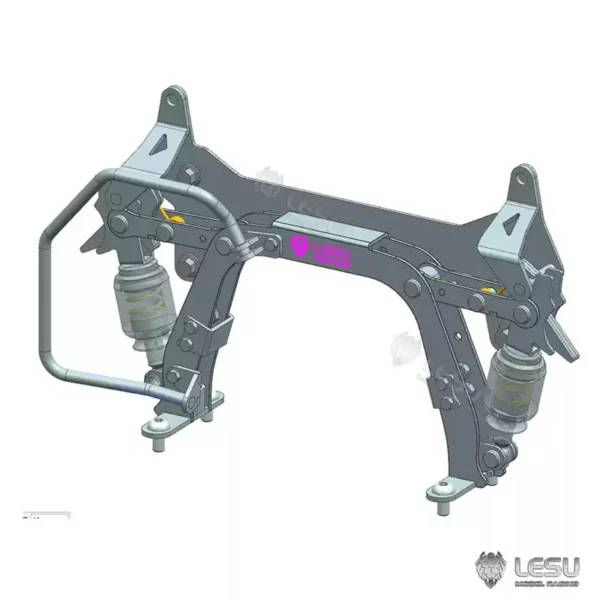 레 SU RC 트랙 캡 고정 770S 스카니아 1/14 타미야 메탈 부품 - 이미지 4