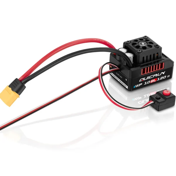 HobbyWing QuicRun WP 10BL120 G2 120A 방수 센서리스 브러시리스 ESC 속도 컨트롤러 3652 3660 G2 모터 1/10 RC카용 - 이미지 4