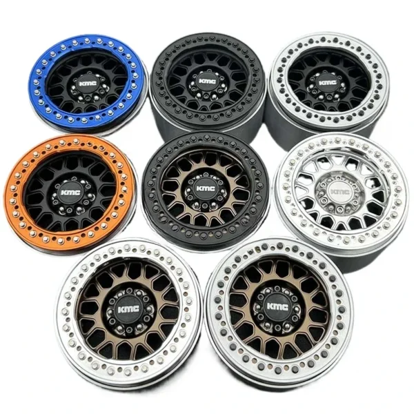 1.9인치 2.2인치 메탈 휠 허브 (1/10 RC 크롤러 차량용) Traxxas TRX4 Defender AXIAL SCX10 RC4WD D90 TRX6 90046 자동차 액세서리