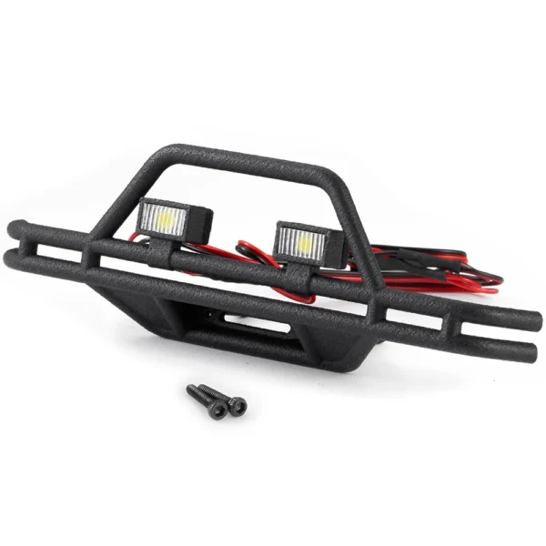 HPI 벤처 HILUX 1/18 RC카 업그레이드 장식 액세서리 부품용 AXSPEED 시뮬레이션 프론트 범퍼 헤드라이트 - 이미지 2