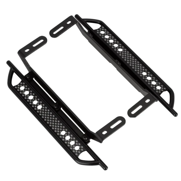 INJORA TRX4 록 페달 메탈 슬라이더 2개 (검정색) 1/10 RC 크롤러카 TRX 4 업그레이드 부품용 - 이미지 7