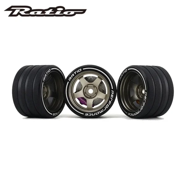 RATIO 건 타입 RC 원격 제어 금속 핸드 휠 SANWA NB4 7PX X9 방향 휠 수정 휠 장식 - 이미지 3