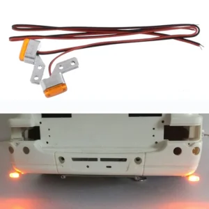 1/14 Tamiya RC 트럭 Scania R620 56368 770s DIY 부품용 LED 1쌍 전방 끝 위치등