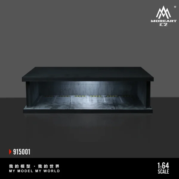 More Art 1/6 지하 주차장 디오라마 라이트판 모형 피규어 전시 선물 - 이미지 4