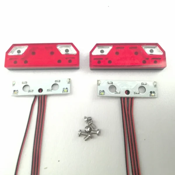 1/14 RC 트럭 스카니아 볼보 MAN 용 LED 테일 라이트 DIY - 이미지 3