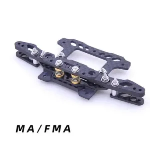 [MA FMA 블랙 리어] 자체 제작 카본 파이버 스테이 MS/MSL/MA/FMA/VZ/S2 AT 스프링 프론트 파트 더블 스피어 테일 키트 수도꼭지 프테리스 타미야 미니 4WD 자동차
