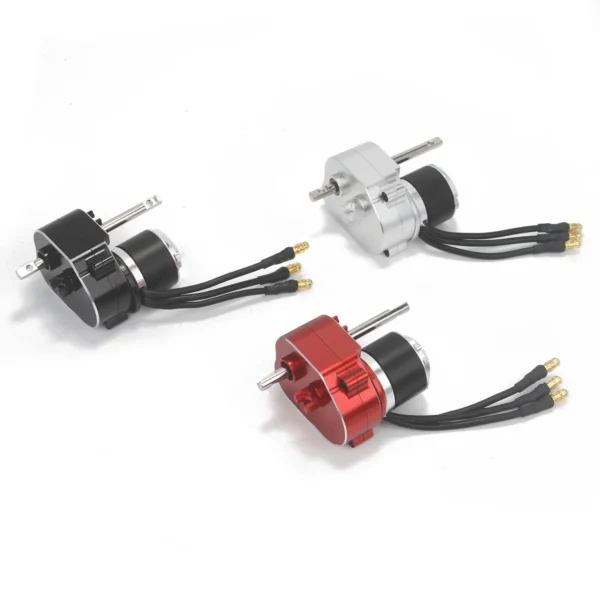 풀 메탈 기어박스 업그레이드 키트 2322 2600KV 무브러시 모터 AM32 45A ESC SM3P/T 플러그 1/12 RC 크롤러 자동차용 MN82 MN78 MN168 MN99 - 이미지 3