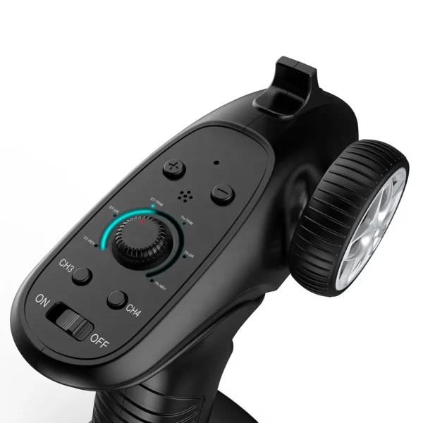 RCZIPROY 2.4GHz TX 4 4CH 무선 시스템 송신기 컨트롤러 수신기가 포함된 원격 제어는 RC 자동차 선박 탱크에 적합합니다. - 이미지 5