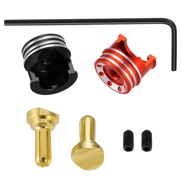 AXSPEED 1세트 4.0mm/5.0mm 황동 탄환 바나나 플러그 RC 자동차 립 배터리 커넥터 (RC 모델 자동차용 금속 방열판 포함) - 이미지 2