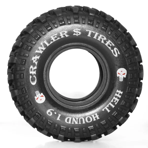 1/10 RC 크롤러 카 Axial SCX10 Pro Capra Traxxas TRX4 RC4WD D90 Redcat용 118mm 1.9인치 소프트 고무 타이어 4개 - 이미지 5
