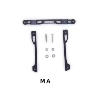 [MA 블랙 브라켓] 자체 제작 탄소섬유 스테이 MS/MSL/MA/FMA/VZ/S2 AT 스프링 전면 부품 더블 스피어 테일 키트 수도꼭지 프테리스 타미야 미니 4WD 자동차