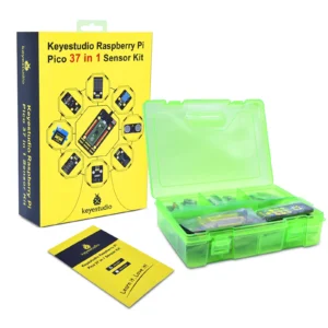 [37 in 1 키트] Keyestudio 37&42 in 1 Raspberry Pi Pico 센서 키트 DIY 키트 Python 프로그래밍 및 Raspberry Pico 프로그래밍용 전자 장치