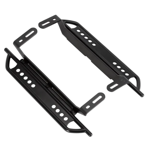 INJORA TRX4 록 페달 메탈 슬라이더 2개 (검정색) 1/10 RC 크롤러카 TRX 4 업그레이드 부품용 - 이미지 8