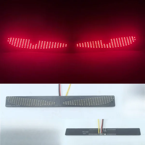 1/14 타미야 RC 트럭 트레일러 티퍼 스카니아 벤츠 악트로스 볼보 MAN DIY 부품용 LED PCB 데몬 아이 장식 조명