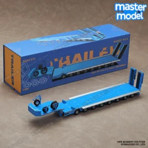 [H] Massdi 1/64 스카니아 탱크 수송 트레일러 트럭 플랫베드 트레일러 군용 모델 다이캐스팅 시뮬레이션 합금 차량 모델.