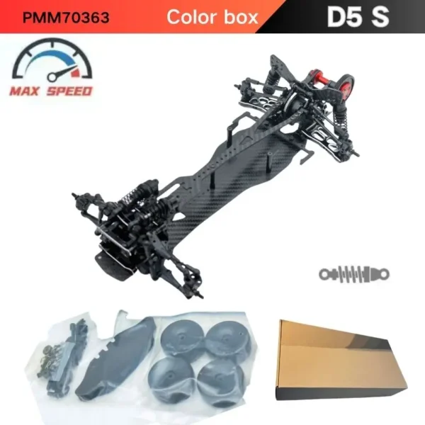 [D5 S] RC카 3RACING 사쿠라 D5 S SG 미니 키트 1:10 카본 파이버 DIY 모델 원격 제어 슈퍼 리어 드라이브 드리프트 고속 레이싱 프레임