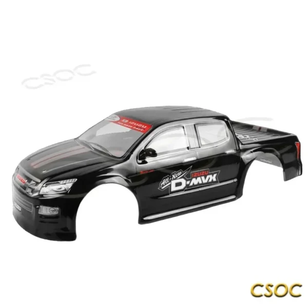 CSOC 1/10 자동차 쉘 키트 액세서리 대형 오프로드 4WD 속도 원격 제어 드리프트 레이싱 트럭 RC PVC 장난감 성인용 - 이미지 9