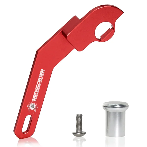 RED SPIDER CNC 알루미늄 합금 금속 원핸드 리모컨 (LEDI RC6GS RC4GS 리모컨 업그레이드용) - 이미지 4