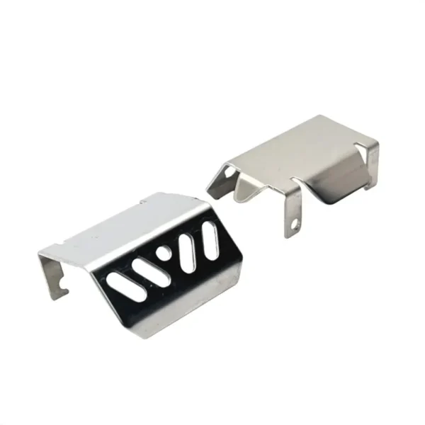 Wltoys 104006 104010 104020 104026 RC 자동차 업그레이드 부품용 스테인리스 스틸 금속 범퍼 섀시 아머 보호 스키드 플레이트 - 이미지 2