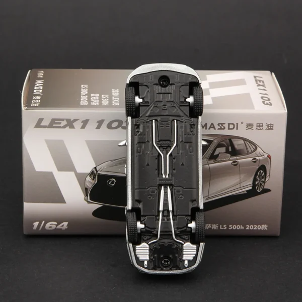 Massdi 1:64 LEXUS LM LC LS 500h 자동차 모형 합금 미니어처 다이캐스트 차량 장난감 컬렉션 - 이미지 3
