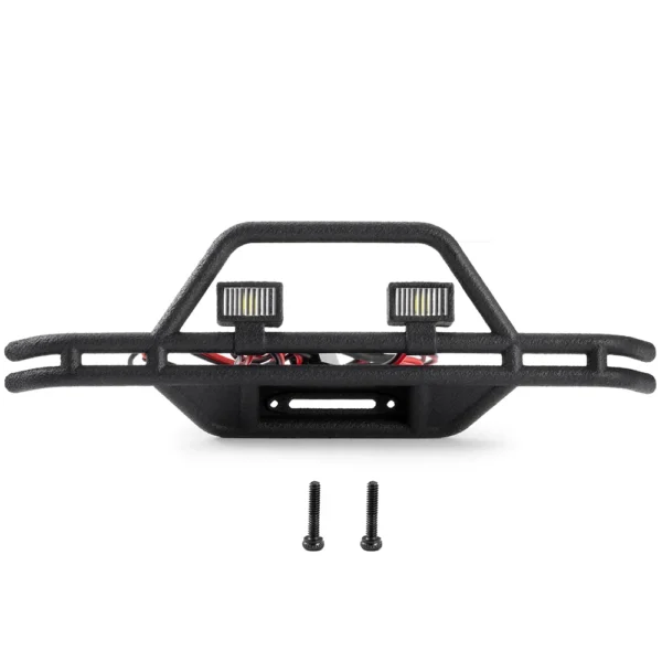 HPI 벤처 HILUX 1/18 RC카 업그레이드 장식 액세서리 부품용 AXSPEED 시뮬레이션 프론트 범퍼 헤드라이트