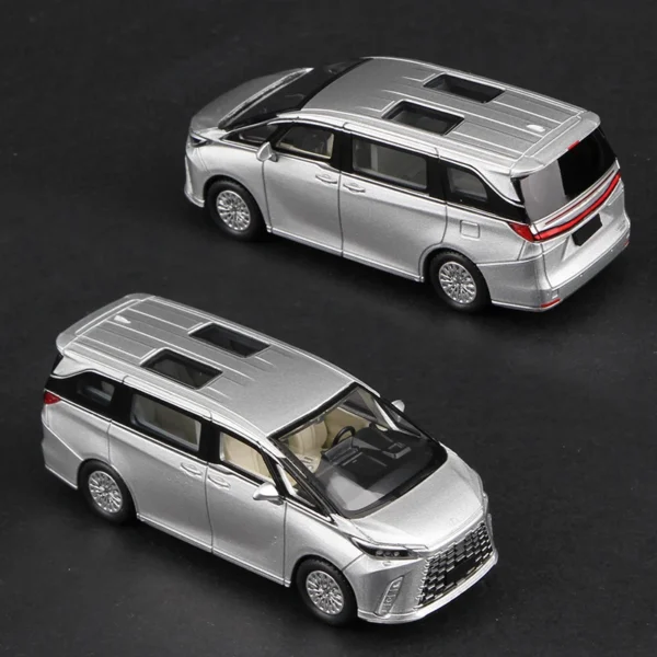 Massdi 1:64 LEXUS LM LC LS 500h 자동차 모형 합금 미니어처 다이캐스트 차량 장난감 컬렉션 - 이미지 5