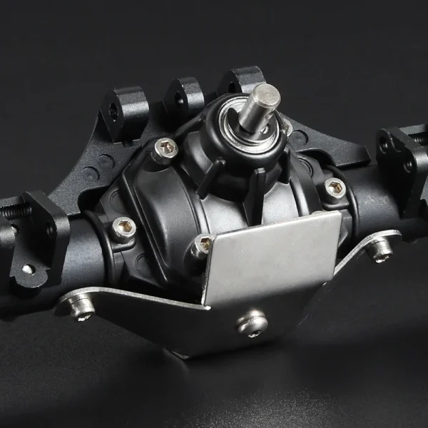 HooCrawler 전면 및 후면 포털 액슬 CNC 알루미늄 합금 양극산화 처리 1/10 RC 크롤러 Axial SCX10 RGT 86100 트럭 업그레이드 부품 - 이미지 4