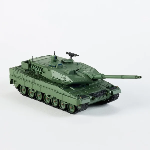 MASSDI 1/64 레오파드 2A6 주력전차 합금 다이캐스트 모델 자동차 군용 장갑차 모델 수집품 소년 선물 - 이미지 7