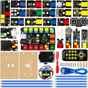 [Ultimate Starter Kit] Keyestudio EASY PLUG 슈퍼 스타터/Arduino STEM EDU용 Ultimate Starter Kit/Mixly Block 코딩 학습 키트와 호환