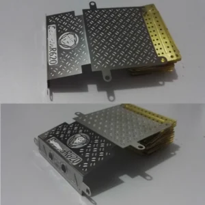 1/14 타미야 RC 트럭 카 스카니아 770S R620 벤츠 MAN 킹 홀러 DIY 부품 장난감용 시뮬레이션 메탈 실버 테일 스키드 플레이트