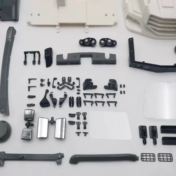JDModel RC 자동차 캡 쉘 바디 쉘 대시보드 JDM 209 Zetros 1/14 캡 원격 제어 모델 트럭 RC 액세서리용 - 이미지 2